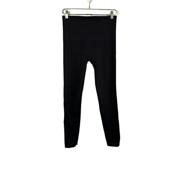Spanx‎ Look At Me Now Seamless Leggings XL Black Lightweight Comfort - Picture 1 of 7